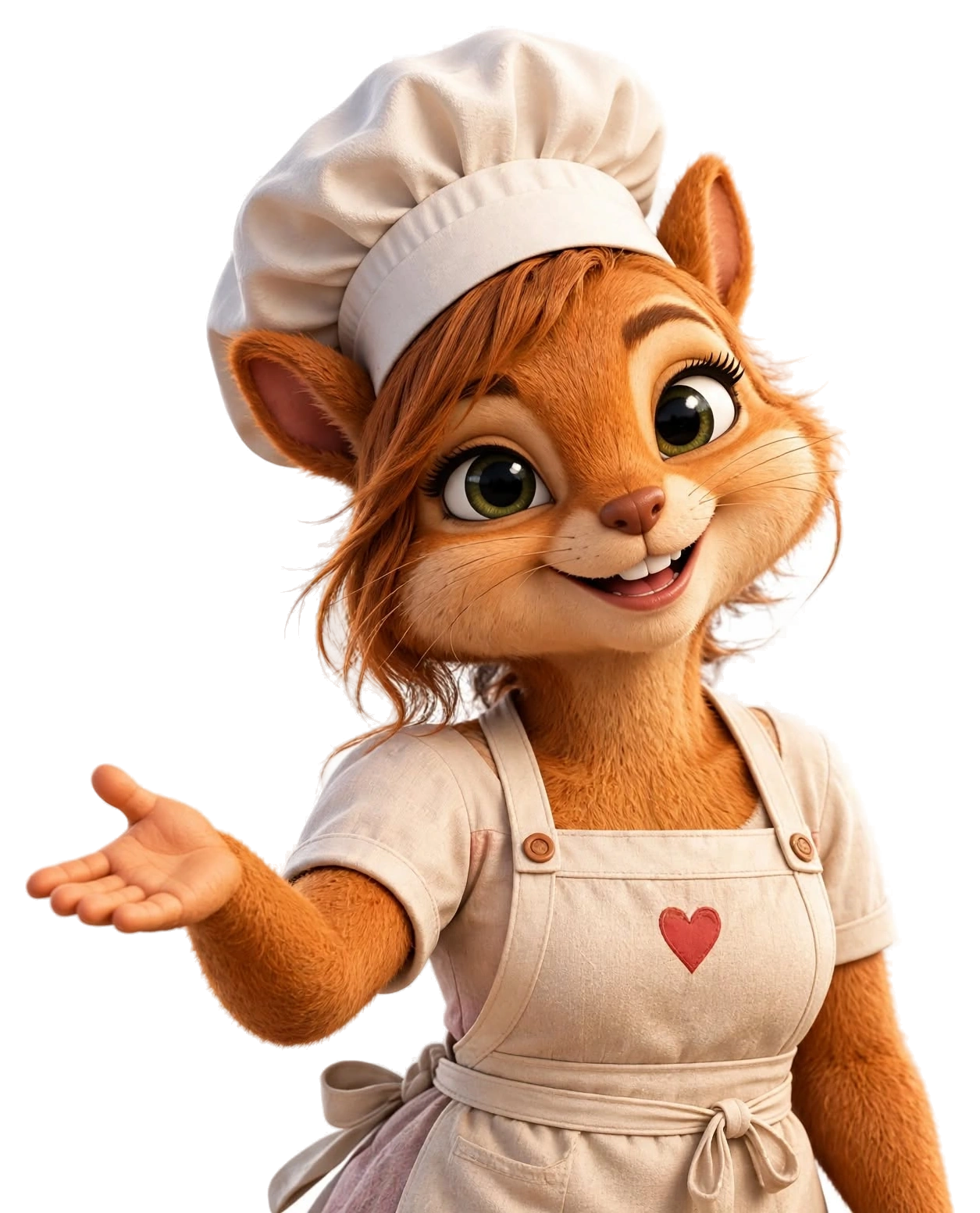 Avatar redondo de Clara, mascote cozinheira do Economianet